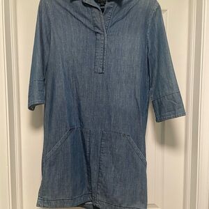 All Saints Ash Dress - LIGHT INDIGO BLUE - size 6